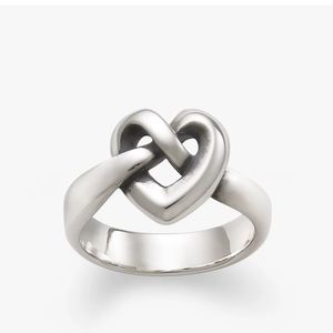 James Avery Heart Knot ring size 7